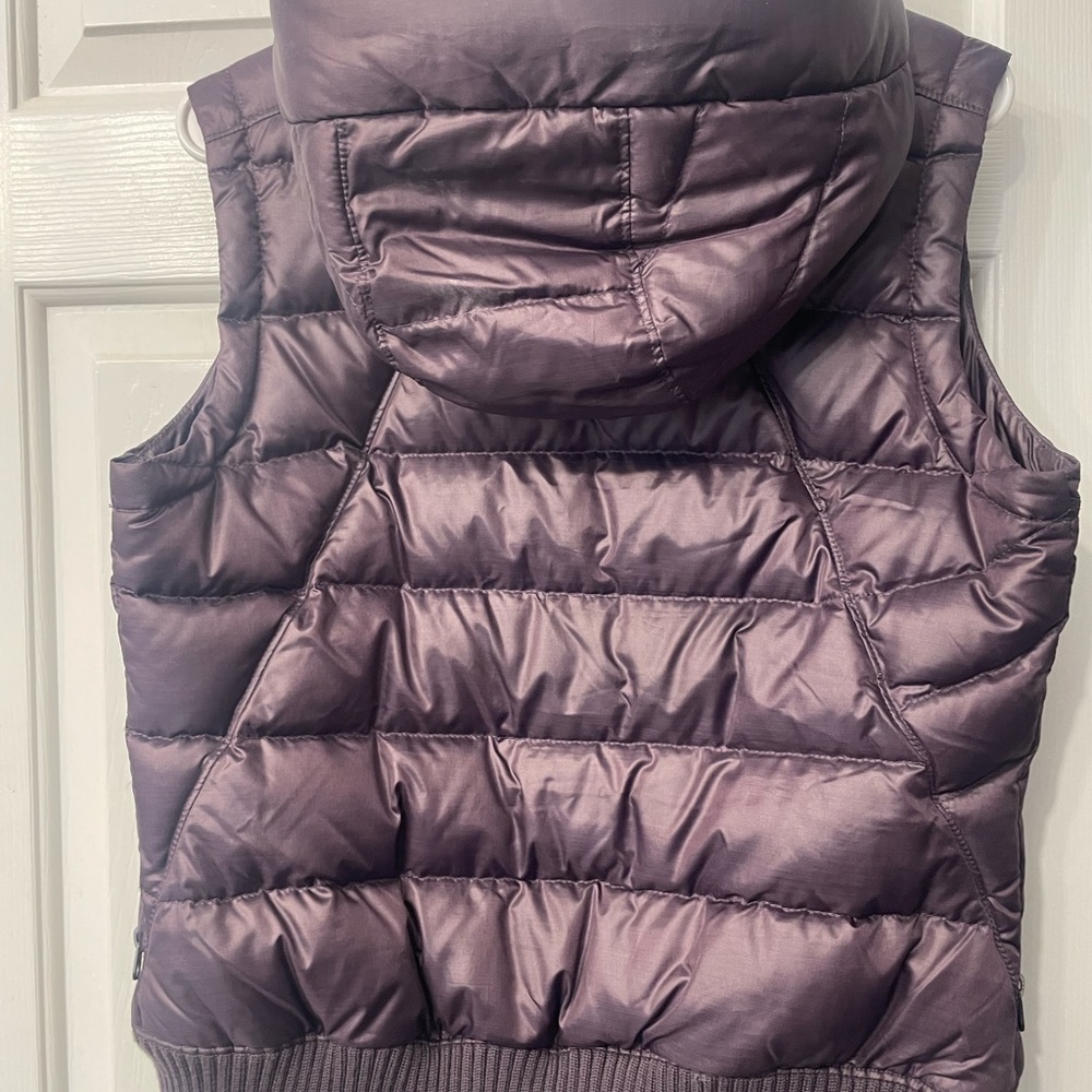 north face hoodie puffer vest